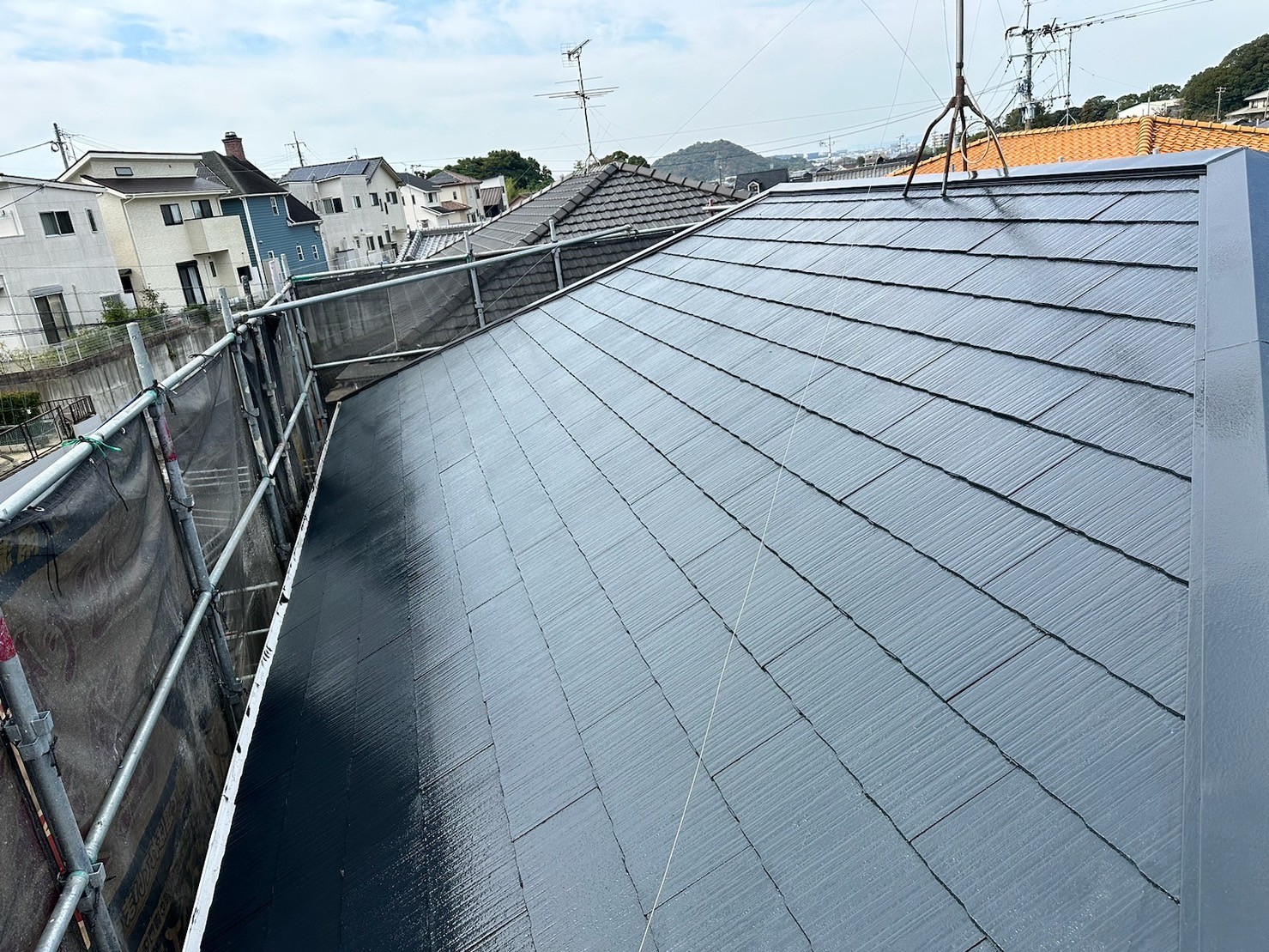 LINE_ALBUM_福岡県糟屋郡須惠町　屋根塗装工事_231111_1